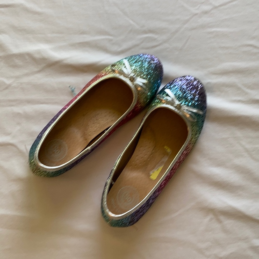 Rainbow fancy shoes